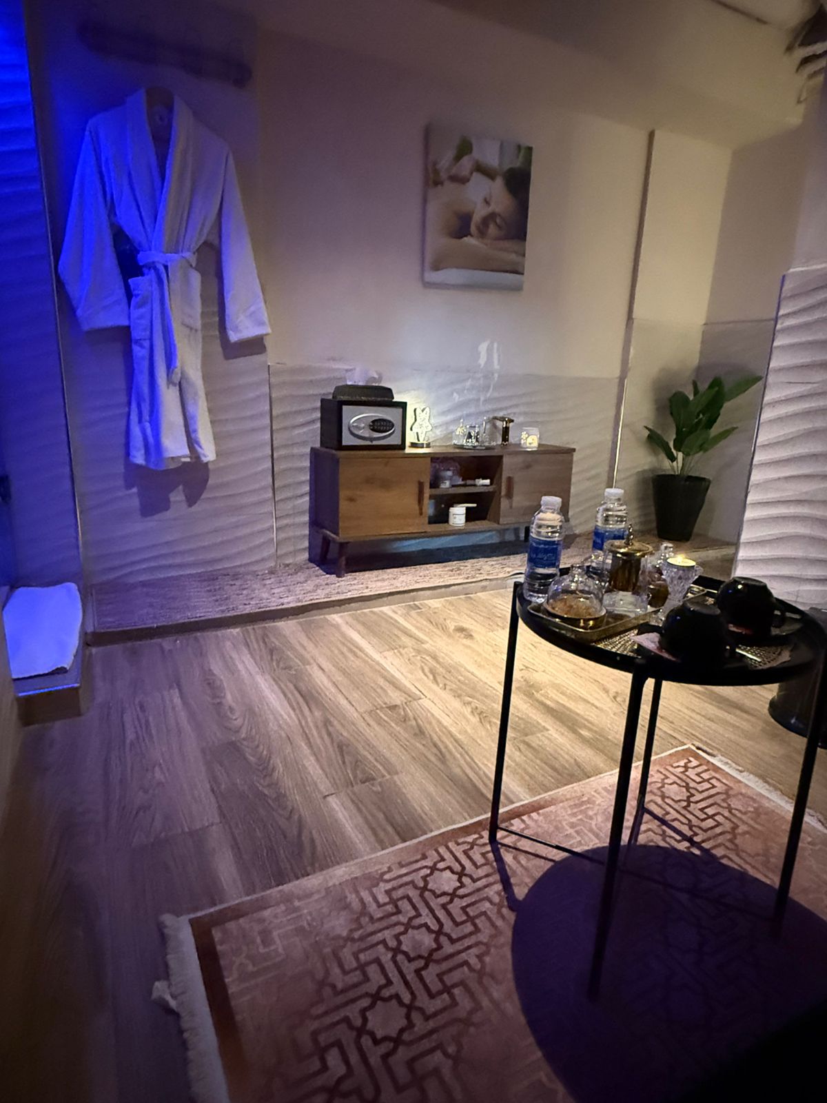 Salon de relaxation et thé au Magic Spa Casablanca